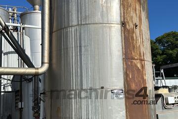 Stainless steel water tank 16kl Capacity.