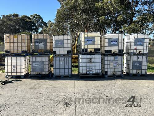 caption Quantity of Empty IBC Tanks