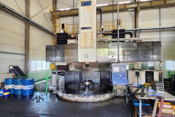 2012 S&T Korea Model ST-25/35V CNC Vertical Borer