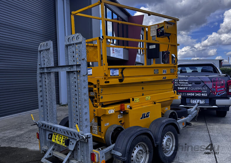 2 6ton Brain James Scissor Lift Trailer image 2