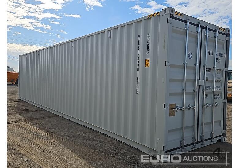 Unused 40' High Cube Multi 4 Door Container 