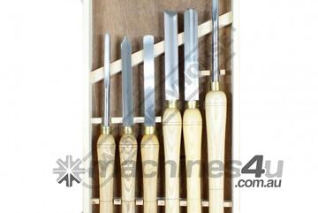 WT-6 HSS Wood Turning Tools - 6 Piece Set