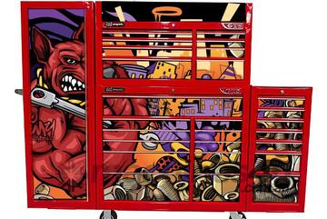 The Big Red 544Pc Intermediate 27 Drawer Tool Kit