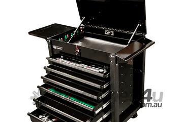 194pc 6 Drawer 33 Diagnostic Tool Cart (Black)