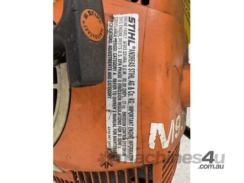 caption Stihl BT121 Auger Head (Ex-Council)