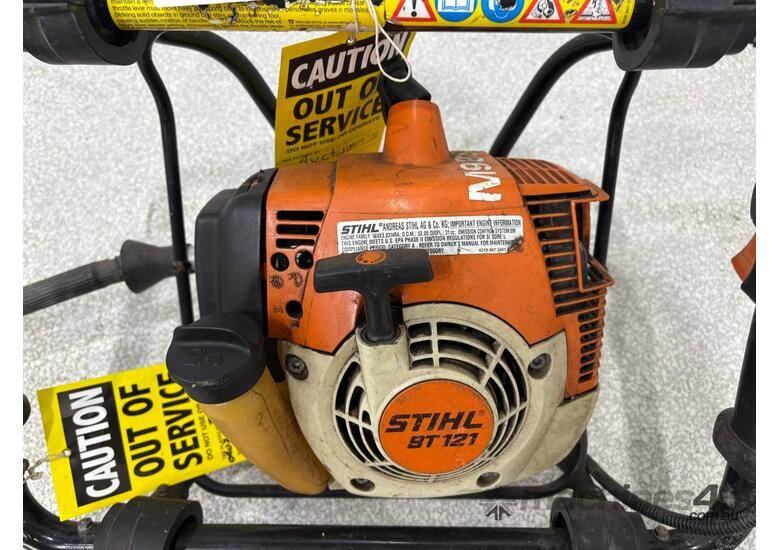 caption Stihl BT121 Auger Head (Ex-Council)