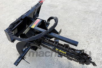 Digga trencher for mini skid steers