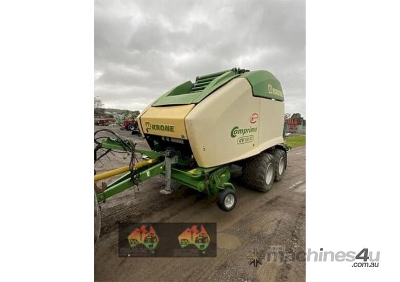 caption (8930) Krone Comprima CV150XC Baler ( NOTE NO BUYERS PREMIUM )