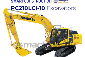 Komatsu PC210LCi-10 Excavator Steel Tracked - 20 to 24 tonne for  