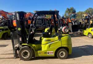 Clark GTS25L # 2.5 Tonne LPG Forklift # 2500kg Load Capacity # 4800mm Lift Height