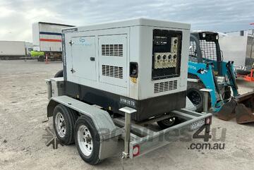 2017 Trailer BXT Tandem Axle Generator Trailer