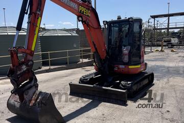 2018 Kubota U55-4 5 Tonne Excavator