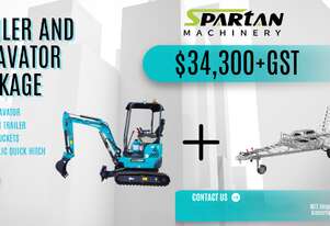 2025 SUNWARD SWE18UF and trailer package