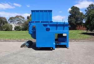 Industrial Single Shaft Shredder - 125 HP