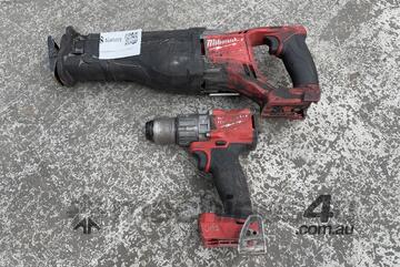 Milwaukee Reciprocating Saw & Drill