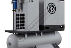 High Pressure Rotary Screw Compressor for Fiber Laser Cutting EPM 22 Direct Drive, Variable Speed, P