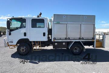 2018 Isuzu NPS 75-155 Crew Cab Service Body