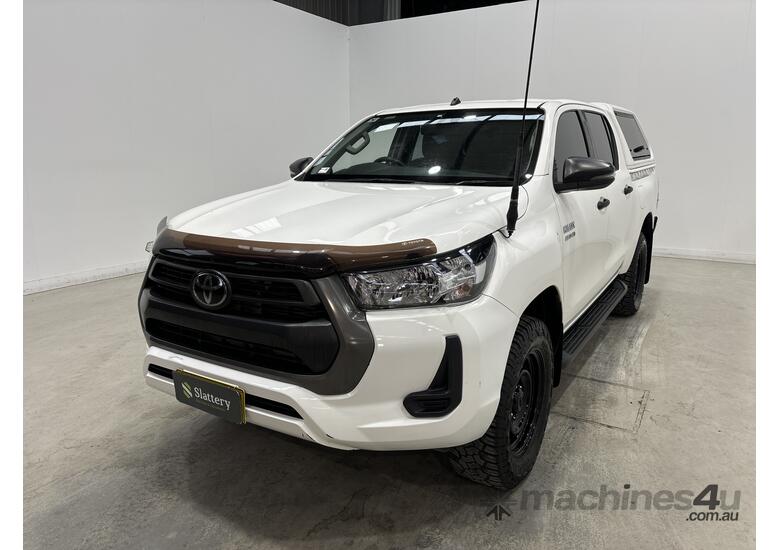 2021 Toyota Hilux SR 4WD Dual Cab Ute (Diesel) (Auto) (Ex Lease) (Plates & Rego To All Buyers)