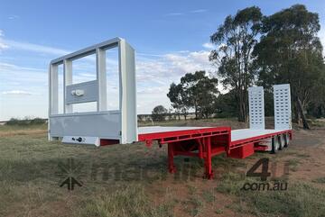 1998 KRUEGER 13.5M DROP DECK WITH RAMPS