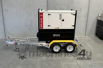 Deutz DPS44DB 40kVA PRIME Diesel Trailer-Mount Generator 600 Litre Tank - Total Wet Weight 1600KG