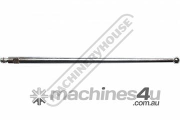 Stylus for Dial Test Indicators 2mm Carbide Ball End 1.6mm Thread x 46.4mm Long
