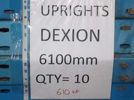 Dexion Upright 6100mm Pallet Rackin - picture0' - Click to enlarge