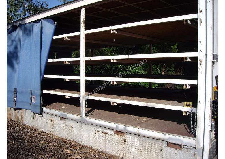 caption Lift on Shelving Unit for Prime Mover Body