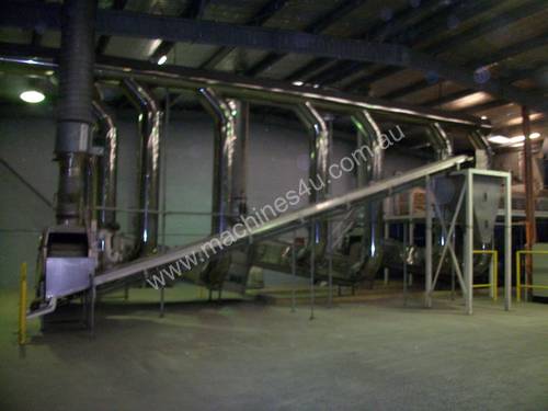 Cereal / Nut coating and drying line