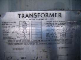 AEI Transformer 255 MVA 230000 HV 16500 LV - picture0' - Click to enlarge