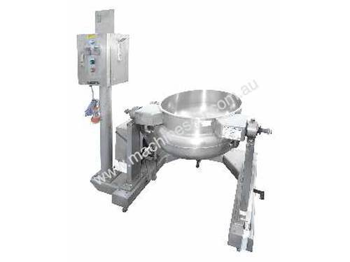 Steam Jacketed cooker / kettle (hydraulic tilt)