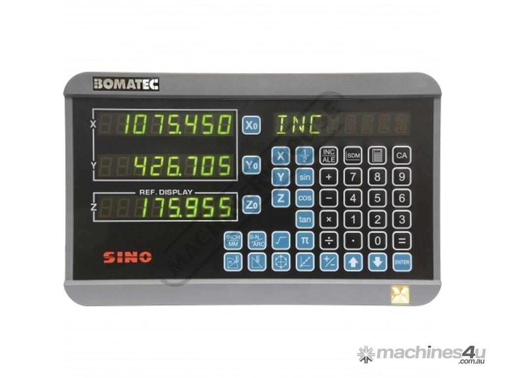 New sino XH-3 3-Axis Digital Readout Counter - 5 m Suits Lathes Mills ...