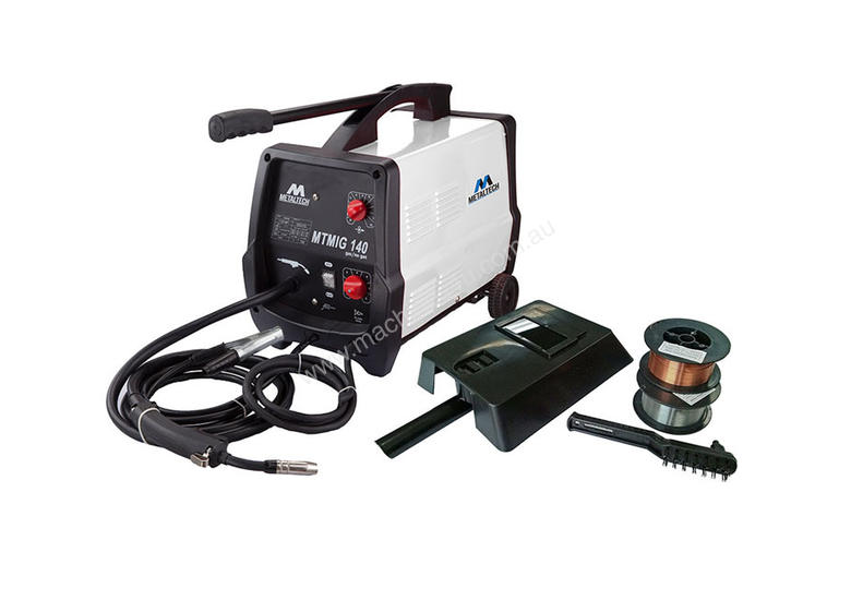 New metaltech MTMIG140 METALTECH140 GAS GASLESS MIG WELDER Mig Welder