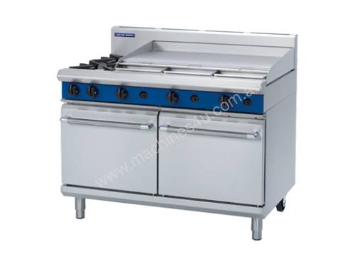 Blue Seal Evolution Series G528A - 1200mm Gas Range Double Static Oven