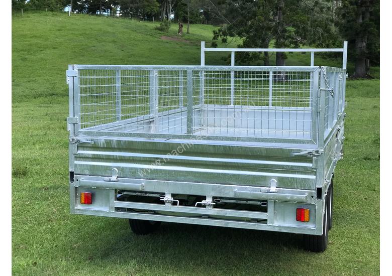 caption Ozzi 14x7 Flat Top Tipper Trailer 3500kg