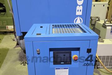 Focus 7.5kw VSpd Yr2024. AdiComp/ IR 11kw 3in1. Kaeser 22kw 2in1. Champion/ Atlas GA22VSD 22kw $4950