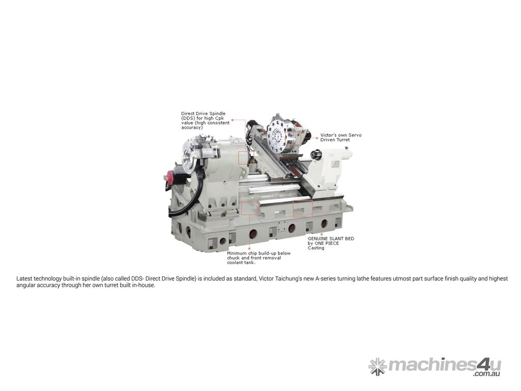 CNC turning center - VTURN-16/20/26 - VICTOR - 3-axis / cutting