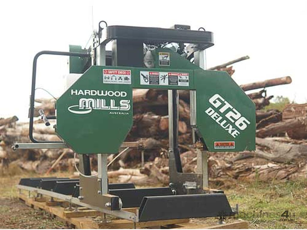 Hardwood Mills Australia GT26 Deluxe Portable Sawmill Ground Model