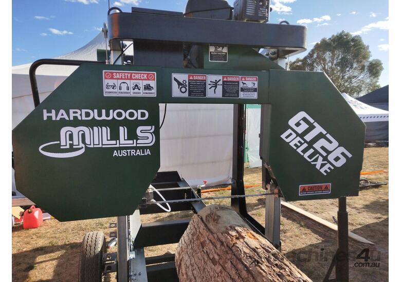 New 2019 geoffs tools SAWMILLS GT26 Deluxe Portable Sawmill Ground