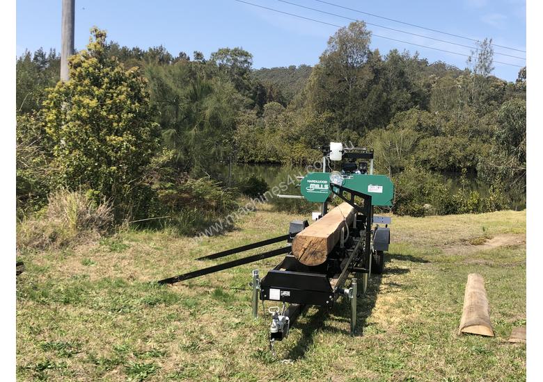 Click to view full size photos SAWMILLS - PORTABLE BAND SAW MILL - MOBILE LUMBER
