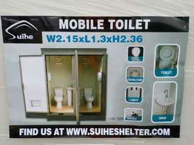 Double Portable Toilet - picture2' - Click to enlarge