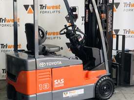 TOYOTA 1.8 TONNE 3 WHEEL ELECTRIC FORKLIFT - picture0' - Click to enlarge