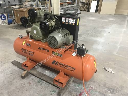 Heavy Duty 'Champion' Air Compressor, Dryer & Hoses