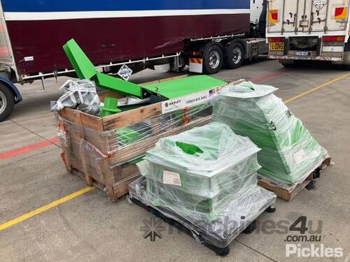 3 x Pallets Of Miscellaneous Parts For Greenmech Chipper, Potential Mixture Of Parts For Arborist 15