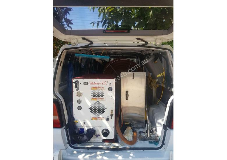 caption Carpet Steam Cleaning Van Machinery and accessories