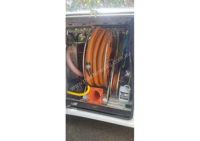 caption Carpet Steam Cleaning Van Machinery and accessories