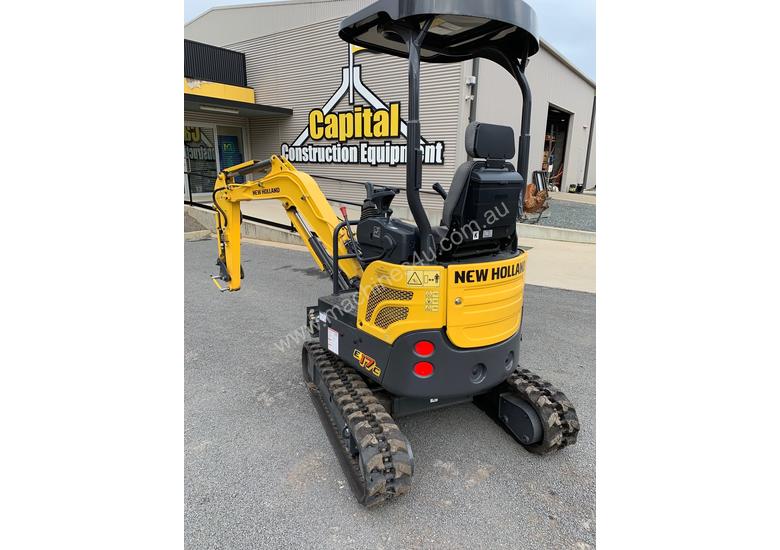 caption New Holland E17C 1.7 Tonne mini excavator for sale