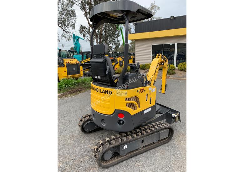 caption New Holland E17C 1.7 Tonne mini excavator for sale