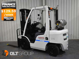 Nissan Unicarriers 2.5 Tonne Forklift 2017 Current Model 1087 Hrs 5 Hydraulic Functions LPG - picture0' - Click to enlarge