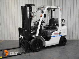 Nissan Unicarriers 2.5 Tonne Forklift 2017 Current Model 1087 Hrs 5 Hydraulic Functions LPG - picture1' - Click to enlarge