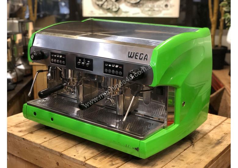 Used Polaris WEGA POLARIS 2 GROUP LOW CUP ESPRESSO COFFEE MACHINE ALL